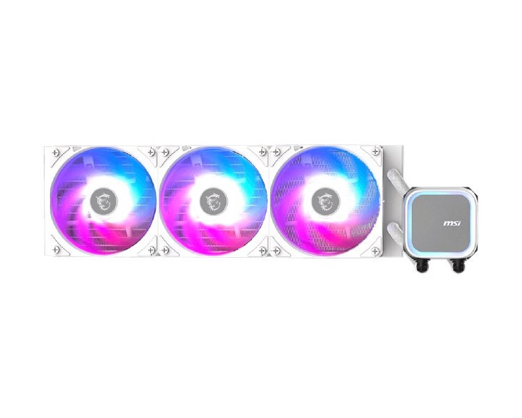 MSI MAG CORELIQUID A13 360 CPU Cooler - Liquid All-In-One Cooler, 360mm, White
