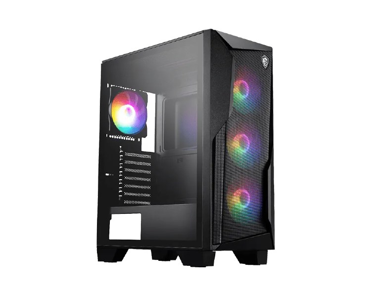 MSI MAG FORGE 130A AIRFLOW Case - Mid-Tower, Black