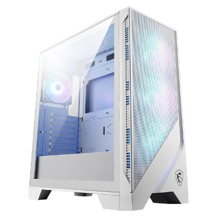 MSI MAG FORGE 320R AIRFLOW Case - Mid-Tower, White