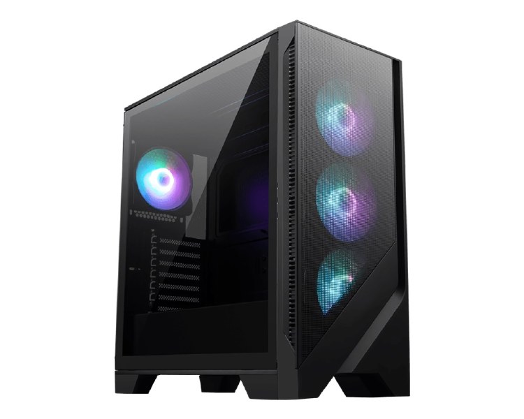 PRE-OWNED: Entry Level Black Gaming PC - AMD Ryzen 5 7500F, RTX 5060 8GB, 16GB DDR4 RAM, 1TB NVMe SSD, Windows 11 Home, 3 Month Warranty