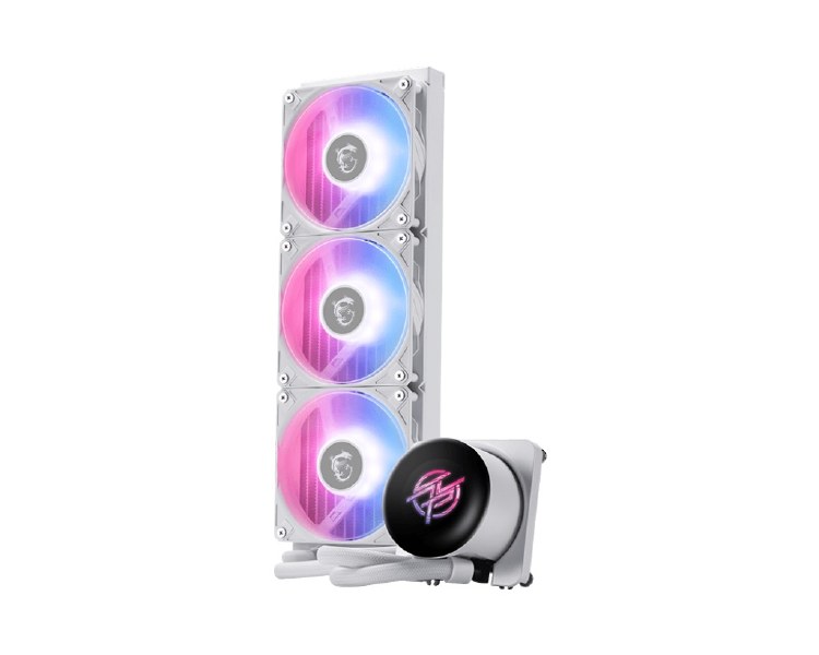 MSI MPG P13 360 CPU Cooler - Liquid All-In-One Cooler, 360mm, White