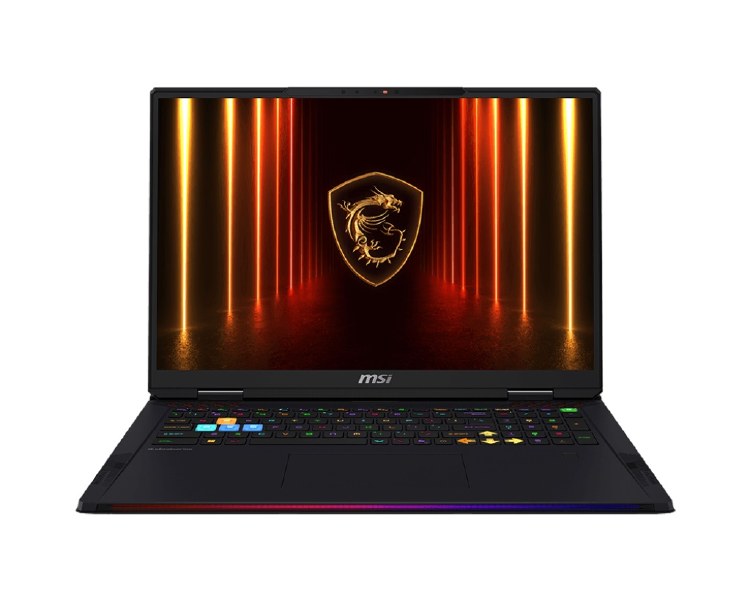 MSI Raider 18 HX AI A2XWJG-243AU Core Black 18" 16:10 UHD+ (3840x2400), MiniLED, 120Hz  5090 24GB Intel  Core  Ultra 9 285HX DDR5 6400MHz 32GB*2 2TB NVMe PCIe Gen5x4 SSD + 2TB NVMe PCIe Gen4x4 SSD Windows11 Pro 4 cell, 99.99Whr 2 Year Wty