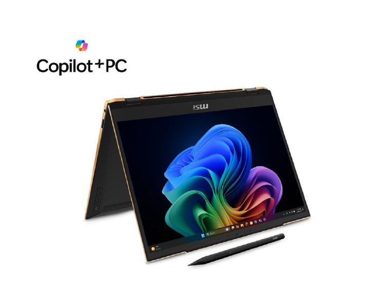 MSI Summit 13 AI Evo A2HMTG-074AU Ink Black 13.3â€ 16:10 FHD+ (1920x1200), Touchscreen Intel  Arc Graphics Intel  Core  Ultra 7 255H LPDDR5 32GB 1TB NVMe PCIe Gen4x4 SSD Windows11 Pro 4 cell, 70Whr 1 Year Wty