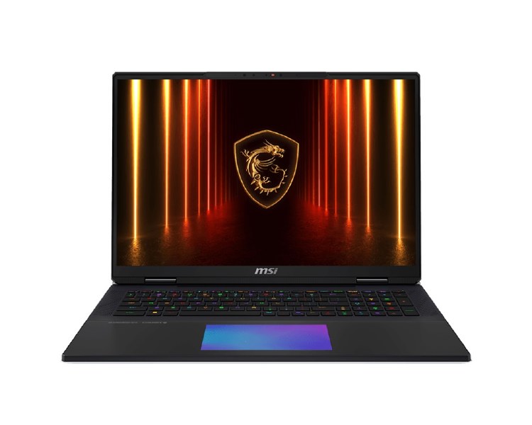 MSI Titan 18 HX AI A2XWJG-461AU Core Black 18" 16:10 UHD+ (3840x2400), MiniLED, 120Hz  5090 24GB Intel  Core  Ultra 9 285HX DDR5 6400MHz 32GB*2 2TB NVMe PCIe Gen5x4 SSD + 2TB NVMe PCIe Gen4x4 SSD x2 Windows11 Pro 4 cell, 99.99Whr 2 Year Wty