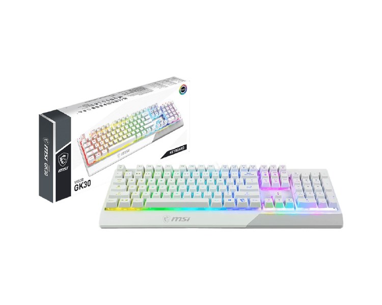 MSI VIGOR GK30 Gaming Keyboard (White Color)