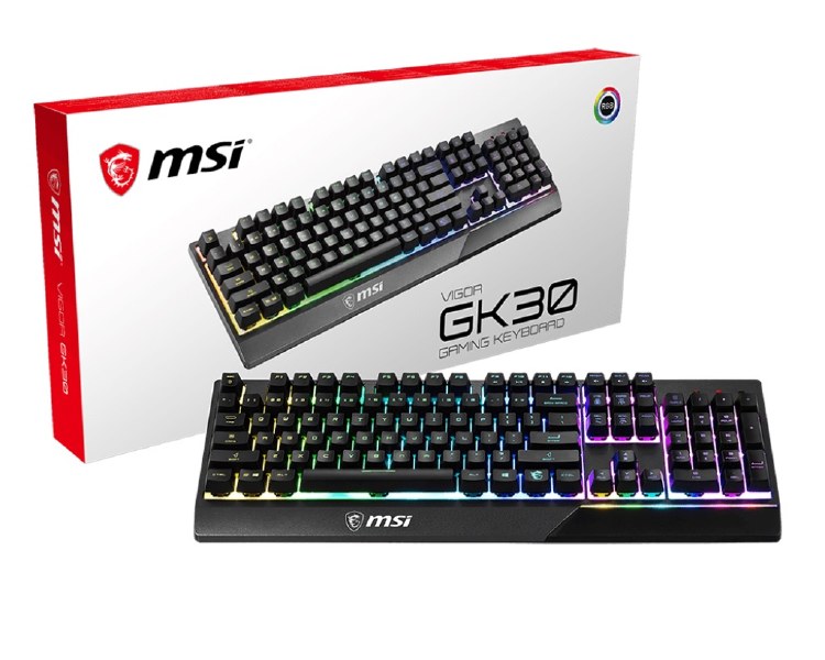 MSI VIGOR GK30 Gaming Keyboard (Black Color)