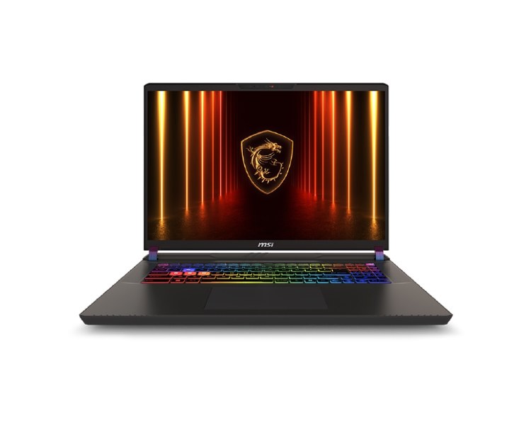 MSI Vector 17 HX AI A2XWJG-078AU Cosmos Gray 17" 16:10 QHD+(2560 x 1600), 240Hz  5090 24GB Intel  Core  Ultra 9 275HX DDR5 16GB*2 2TB NVMe PCIe SSD Gen4x4  Windows 11 Home  4 cell, 90Whr 1 Year Wty