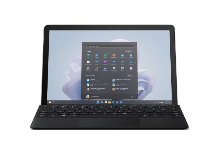 Microsoft Surface Go 4 - Intel N200, Intel UHD Graphics, 8GB DDR5 RAM, 128GB SSD, 10.5" 1920 x 1280 60Hz Touch + Pen Compatible, Windows 11 Pro, 6 Month Warranty (includes Cover and Pen)