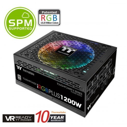 Thermaltake Toughpower iRGB PLUS 1200W 80+ Platinum Riing Plus Fully Modular Digital PSU