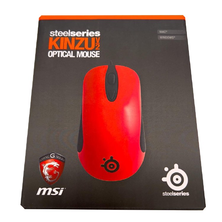 STEELSERIES KINZU V2 Wired Gaming Mouse - MSI Edition