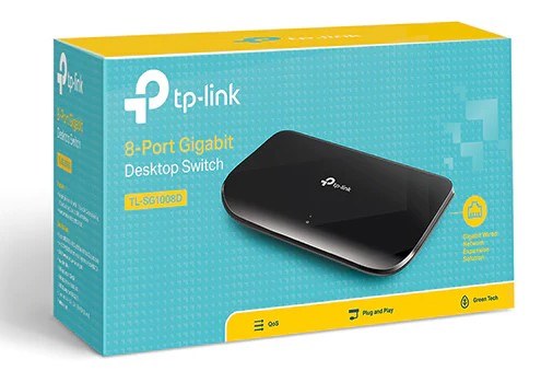 TPLINK TL-SG1008D 8 PORT GIGABIT SWITCH