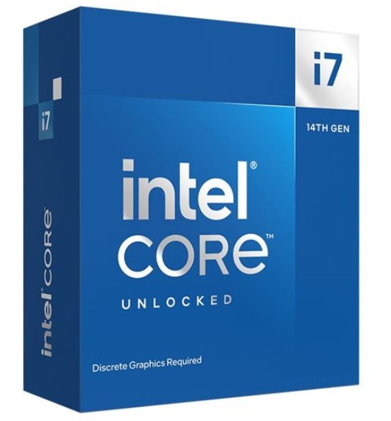 Intel Core i7 14700KF - LGA1700, 20 Cores/28 Threads, Up to 5.6GHz, 61MB Cache, No Cooler, No Intergrated Graphics