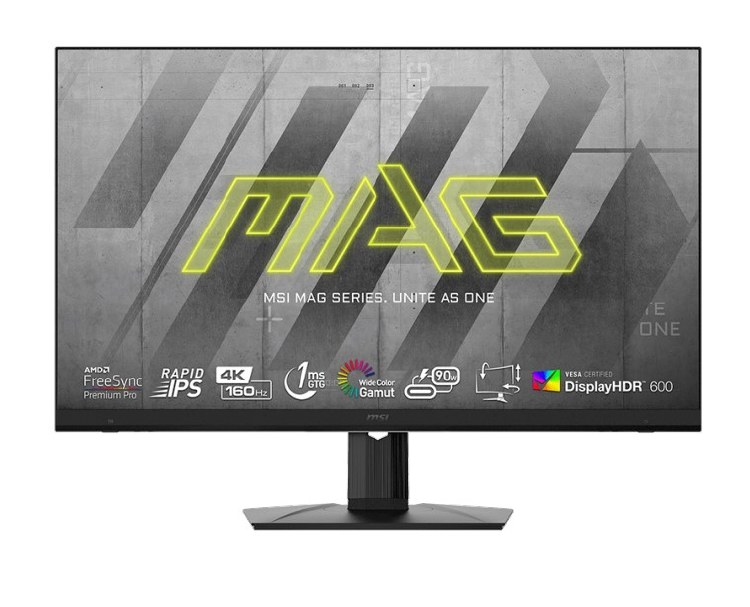 MSI MAG 323UPF - 32" Rapid IPS, 3840 x 2160 UHD, 160Hz, 1ms, FreeSync Premium Pro