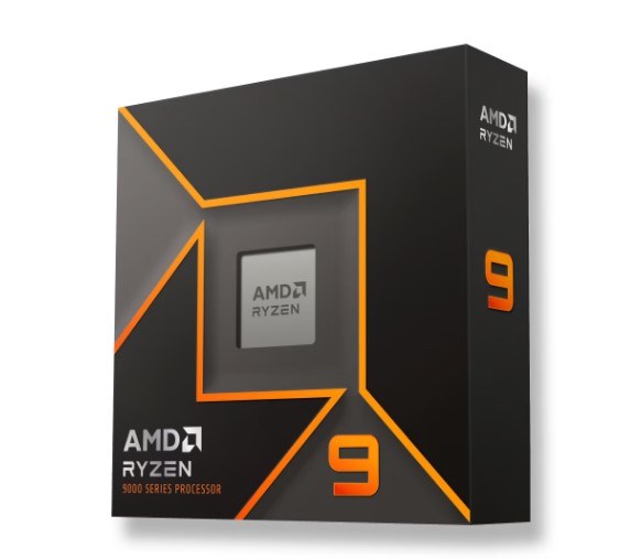 AMD Ryzen 9 9900X, 12Cores/24Threads, 120 watts, Max Freq 5.6Ghz, 76MB Cache, WOF, Radeonâ„¢ Graphics