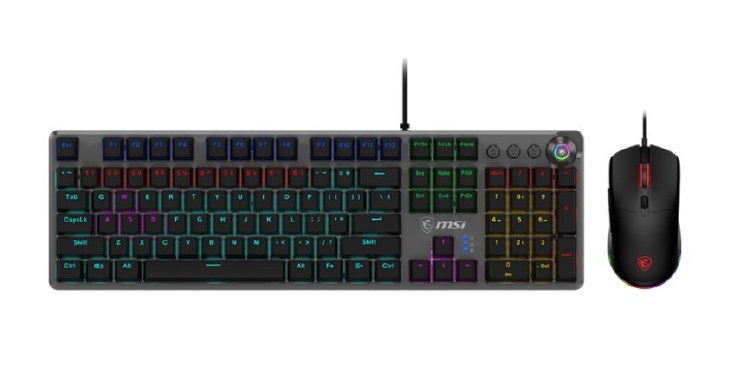 MSI FORGE GK310 Gaming Combo (Red)