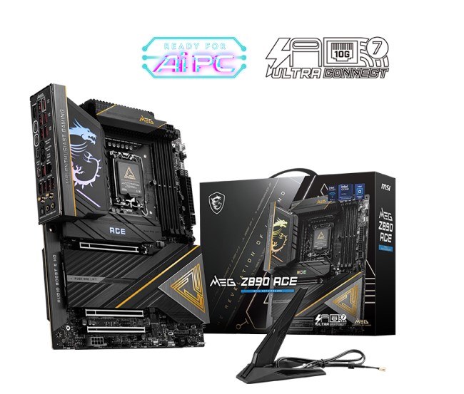MSI MEG Z890 ACE INTEL CORE ULTRA MOTHERBOARD LGA 1851