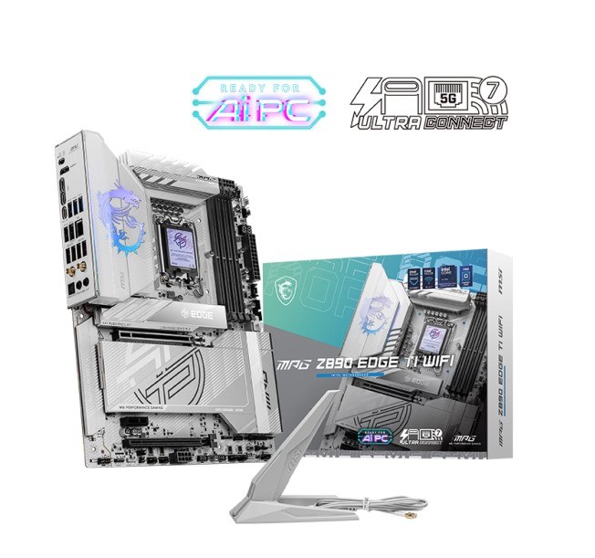 MSI MPG Z890 EDGE TI WIFI INTEL CORE ULTRA MOTHERBOARD LGA 1851