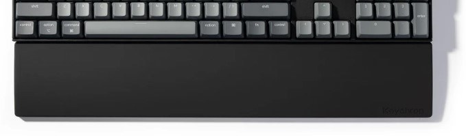 Keychron Palm Rest - Silicone, K10 Pro/Q6/Q6 Pro/Q6 Max/V6/V6 Max Size - ACCKCPR52
