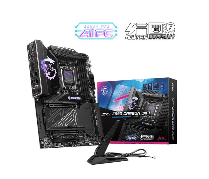 MSI MPG Z890 CARBON WIFI INTEL CORE ULTRA MOTHERBOARD LGA 1851