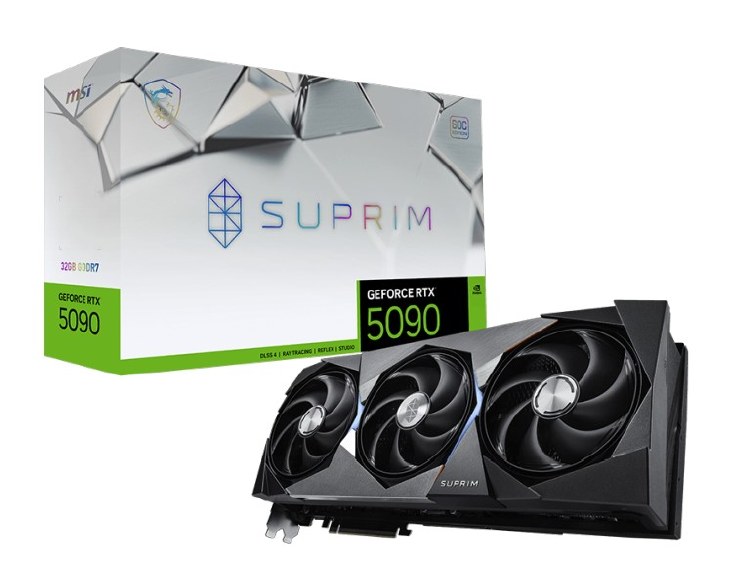 MSI GeForce RTX 5090 32G SUPRIM SOC