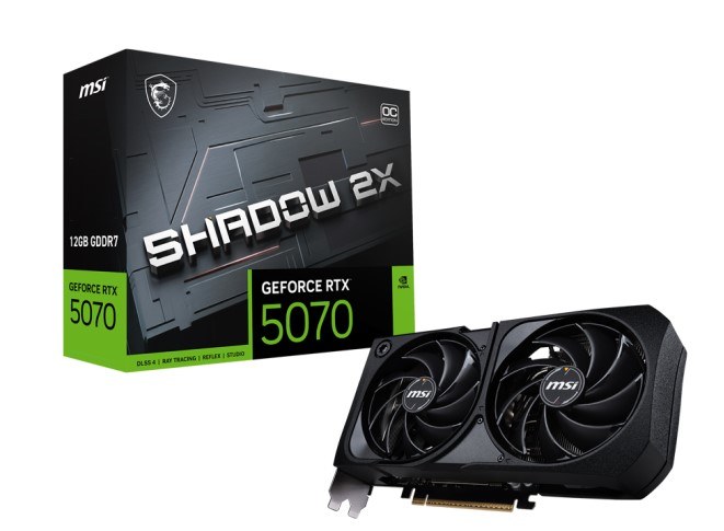 MSI GeForce RTX 5070 12G SHADOW 2X OC