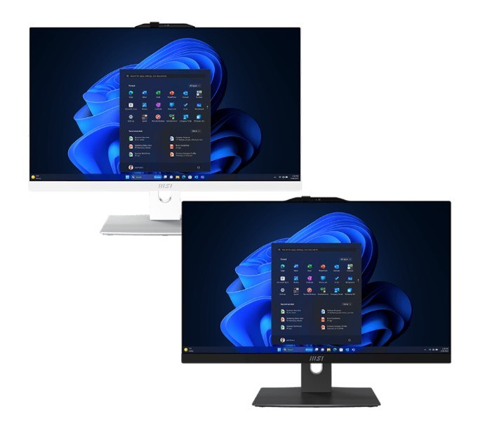 MSI MODERN AM242P 1M-1652AU - Core 5 120U - 16GB - 1TB SSD - 24"  - Wired KBM - W11P - 3Yr Onsite - Black