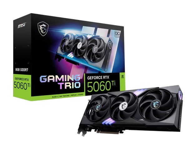 MSI GeForce RTX 5060 Ti 8G GAMING TRIO OC