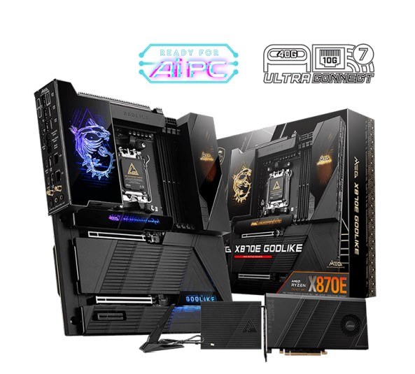MSI MEG X870E GODLIKE AMD AM5 Series MOTHERBOARD