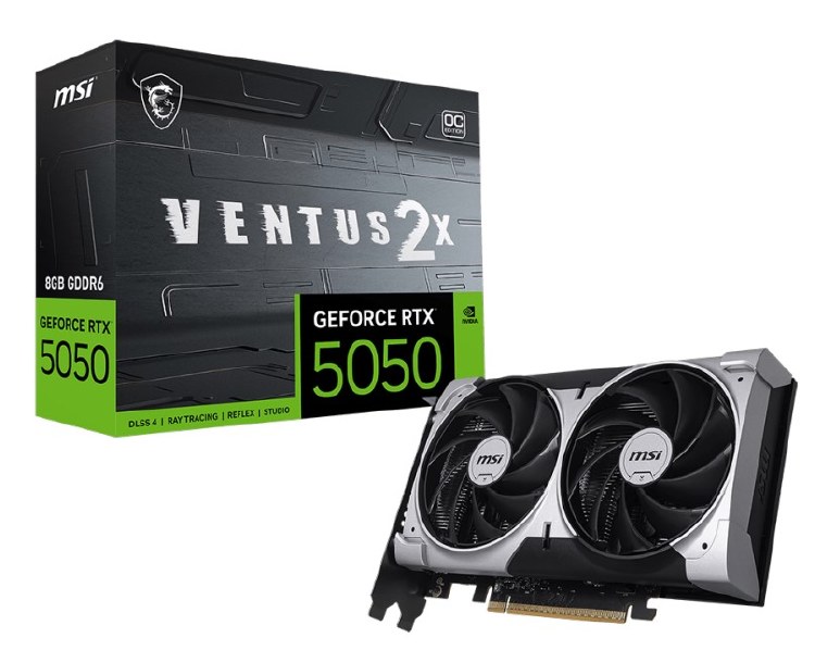 MSI GeForce RTX 5050 8G VENTUS 2X OC