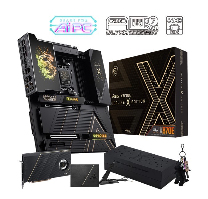 MSI MEG X870E X GODLIKE AMD AM5 Series MOTHERBOARD