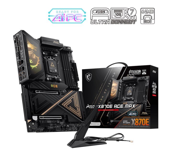 MSI MEG X870E ACE MAX AMD AM5 Series MOTHERBOARD
