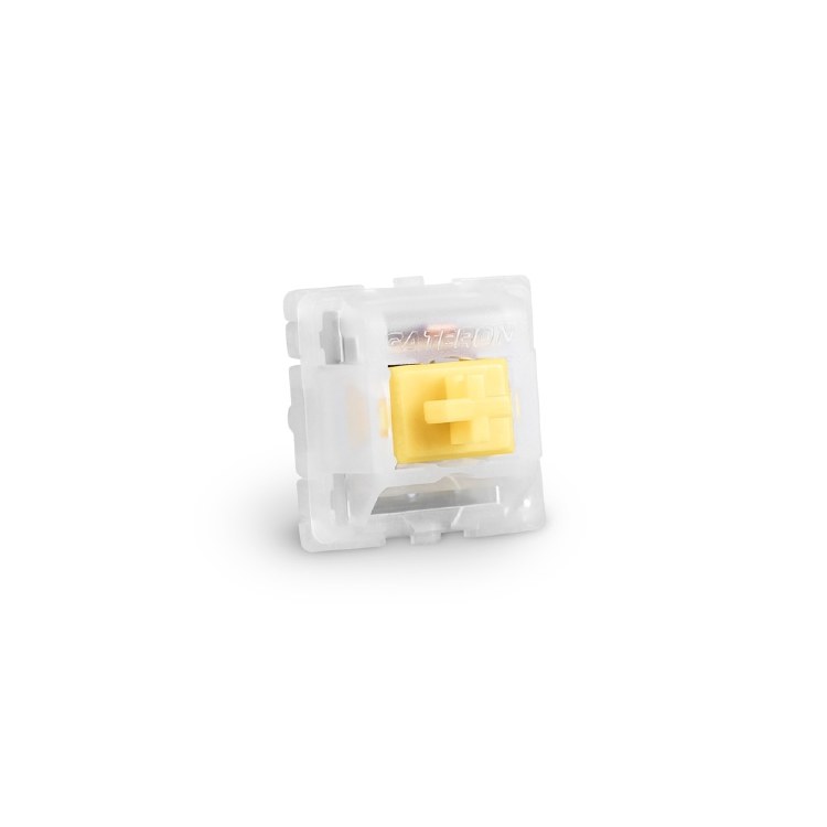 1st Player Gateron Switch Pack (90Pcs) - YELLOW - Custom Keyboard Component