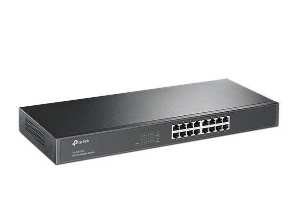 TPLINK TL-SG1016 16 PORT GIGABIT SWITCH (METAL, RACKMOUNT)