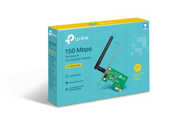 TP-Link TL-WN781ND 150M Lite-N Wireless PCI Express Adapter , works with 802.11n/g/b