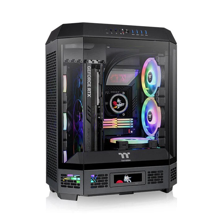 Thermaltake The Tower 600 Case - Mid-Tower, Black