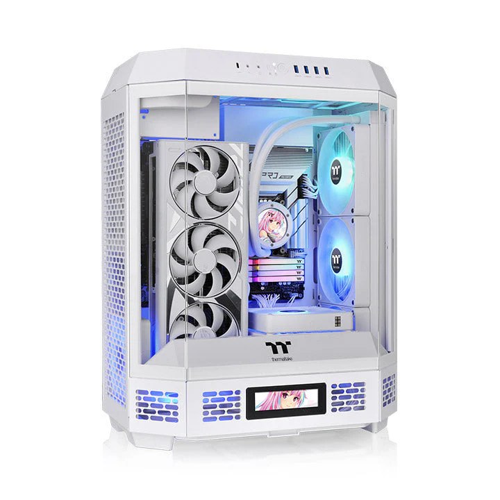 Thermaltake The Tower 600 Case - Mid-Tower, White