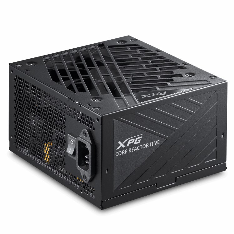 ADATA XPG CORE REACTOR II VE Power Supply - 850W, 80 Plus Gold, Modular, ATX, Black