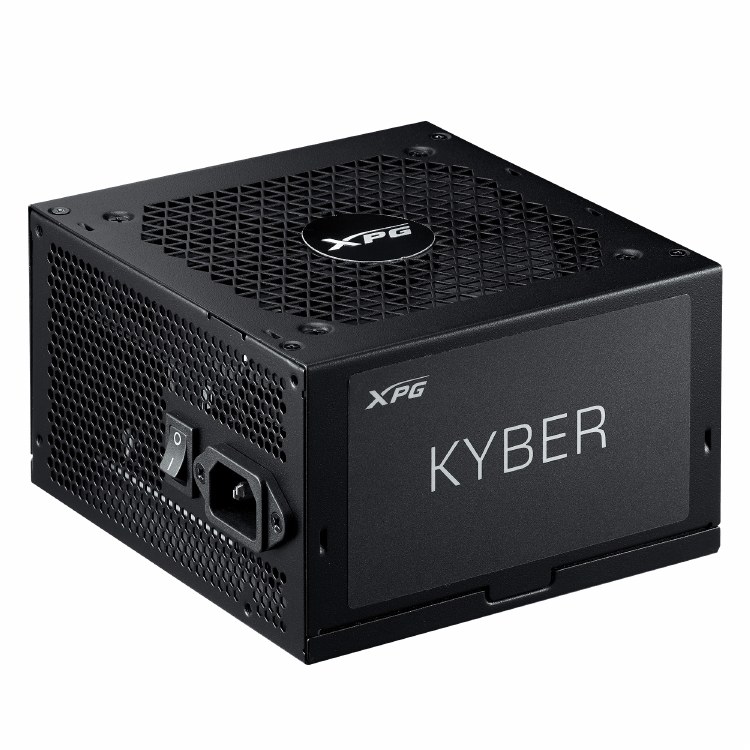 ADATA XPG KYBER Power Supply - 850W, 80 Plus Gold, Non-Modular, ATX, Black
