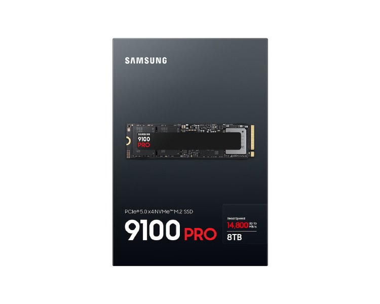 Samsung 9100 PRO 8TB - PCIe Gen5 x4 M.2 NVMe SSD - MZ-VAP8T0BW