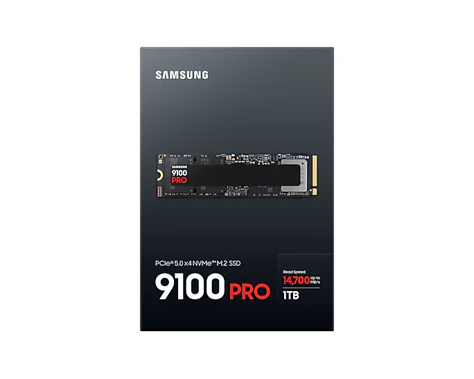 Samsung 9100 PRO 1TB - PCIe Gen5 x4 M.2 NVMe SSD - MZ-VAP1T0BW