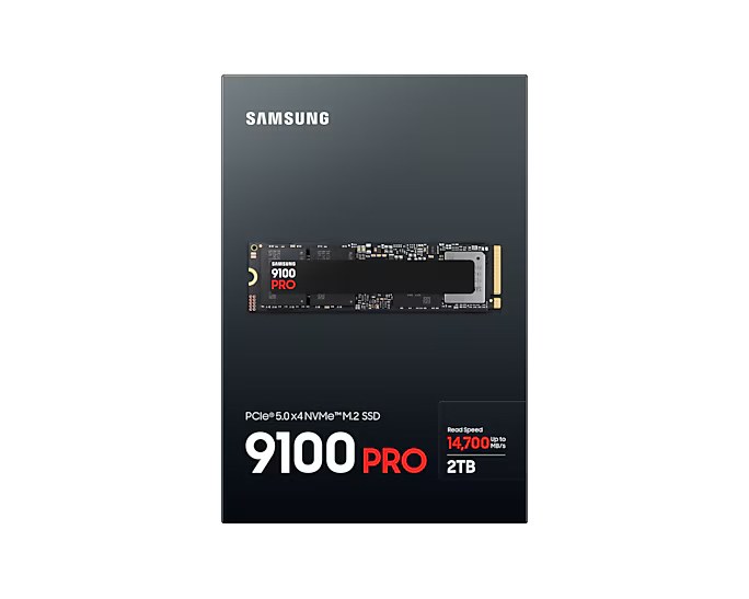 Samsung 9100 PRO 2TB - PCIe Gen5 x4 M.2 NVMe SSD - MZ-VAP2T0BW