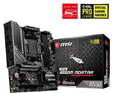 MSI MAG B550M MORTAR AMD Ryzen Motherboard