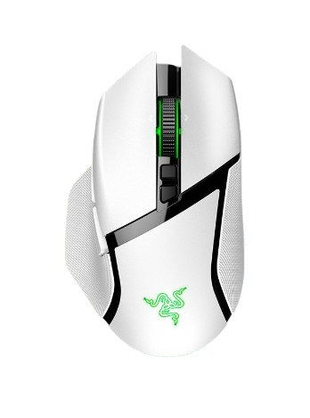 Razer Basilisk V3 Pro - Ergonomic Wireless Gaming Mouse - Mercury Edition