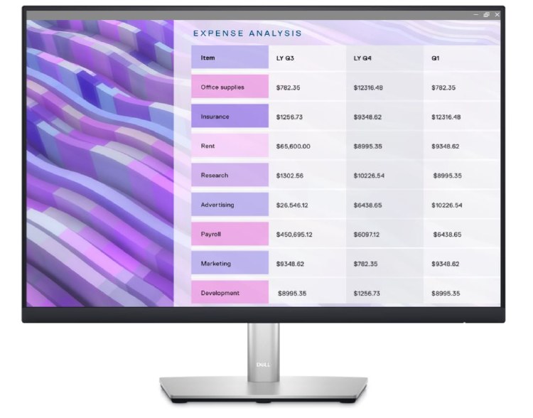 Dell P2423 - 24" IPS, 1920 x 1080 FHD, 60Hz, 5ms