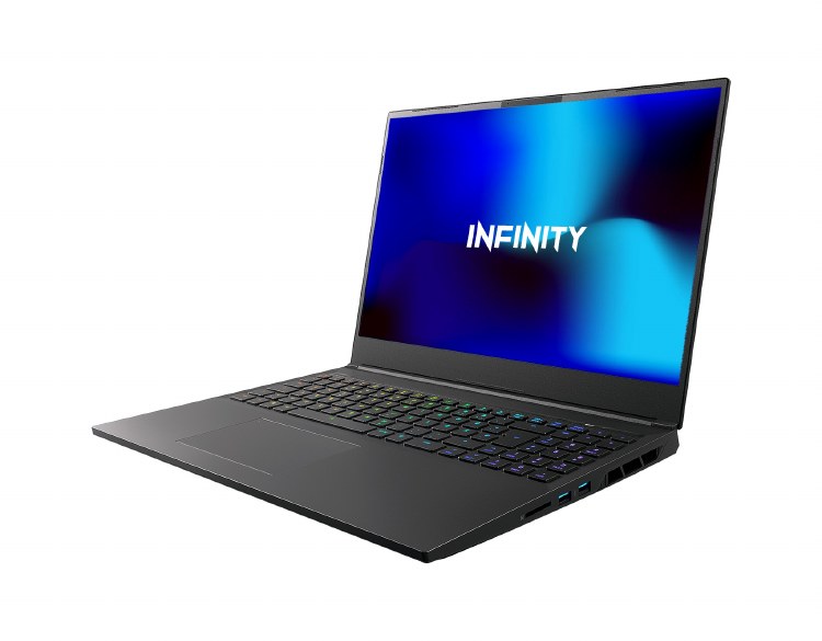 Infinity XQ6-8R7R5A-899  Gaming Laptop - Ryzen 7 8845HS - DDR V 16GB*1 (4800MHz) - 1TB M.2 NVMe PCI-e Gen. 3x4 - RTX 4050 - 16.1" WQXGA (2560 x 1600) IPS -165Hz - Membrane Per-key RGB KB - Windows 11 Home  - 2 Year Warranty
