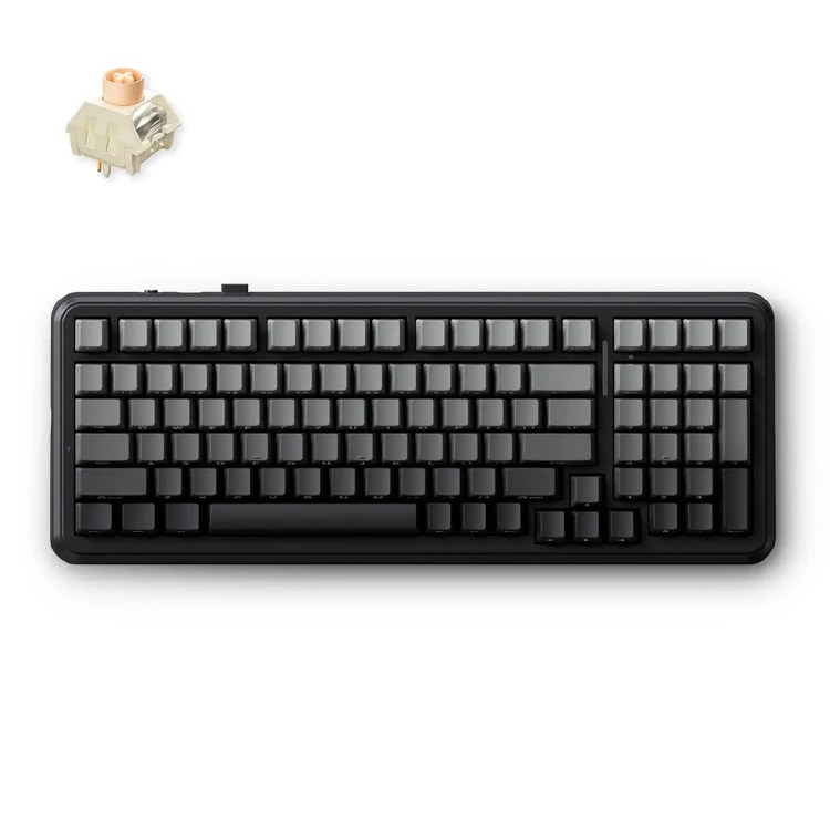 MCHOSE K99 V2 - Standard Profile, Wired and Wireless, Hot-Swappable, Icy Creamsicle Switch, Mountains Gradient - KBMCK99V27