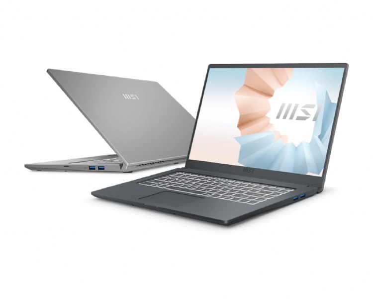 MSI Modern 15 B5M-006AU - Ryzen 5 5625U - AMD Radeonâ„¢ Graphics - DDR IV 16GB (3200MHz) - 512GB NVMe PCIe Gen3x4 SSD  - 15.6" FHD (1920*1080), 60Hz 45%NTSC IPS-Level - Windows11 Home Standard