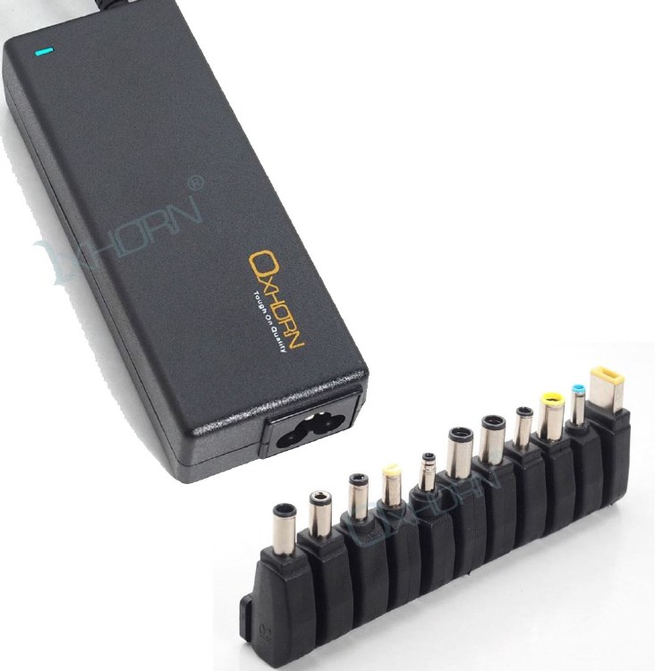 Oxhorn Laptop Charger 90W Auto Universal Power Adapter with 11 Tips, Fit Most of Laptops/Notebook, HP, ASUS, Lenovo, Dell, Acer, Toshiba