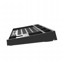 1st Player UNI-Q Black TKL Hot Swappable PCB & CASE - Custom Keyboard Component
