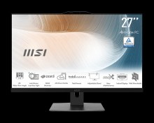 MSI Modern AM272P 1M-1217AU - Black - Intel Core 7 150U /Wifi6E/16GB DDR5 RAM/1TB NVMe SSD/27" Non-Touch/Height Adjustable/ Windows 11 Pro, 3Y Onsite (Keyboard and Mouse Included)